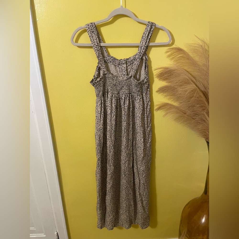Japna Leopard Print Button-Down Dress - Picture 4 of 4